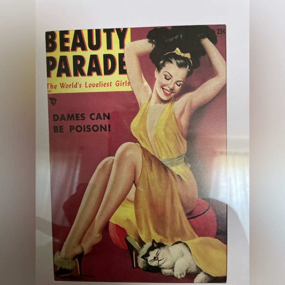 Peter Driben Pinup Art Print for Beauty Parade magazine